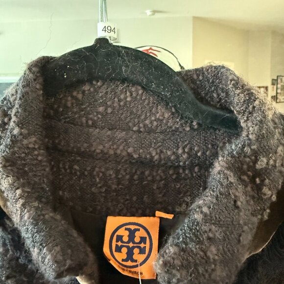 Tory Burch Tweed Style Dress Size 2 Color Brown - Picture 3 of 5